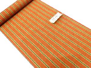 アンティーク　縞模様織り出し　ホームコート地反物